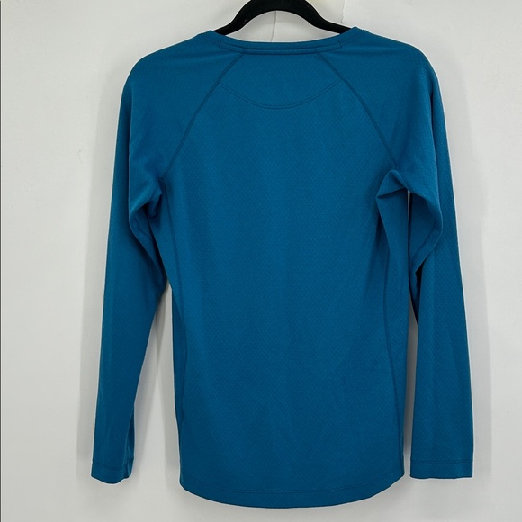 Patagonia Capilene Midweight Base Layer Top Long Sleeve Teal Size Medium - Picture 4 of 5